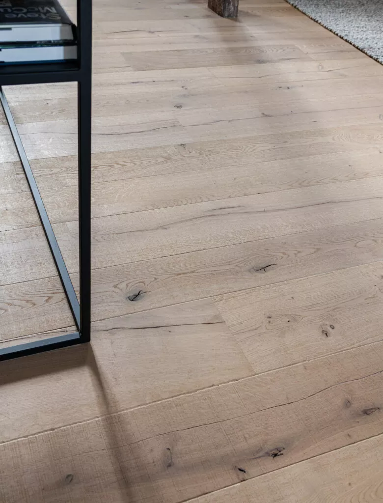 Verouderde parketvloer - Van Looveren Parket
